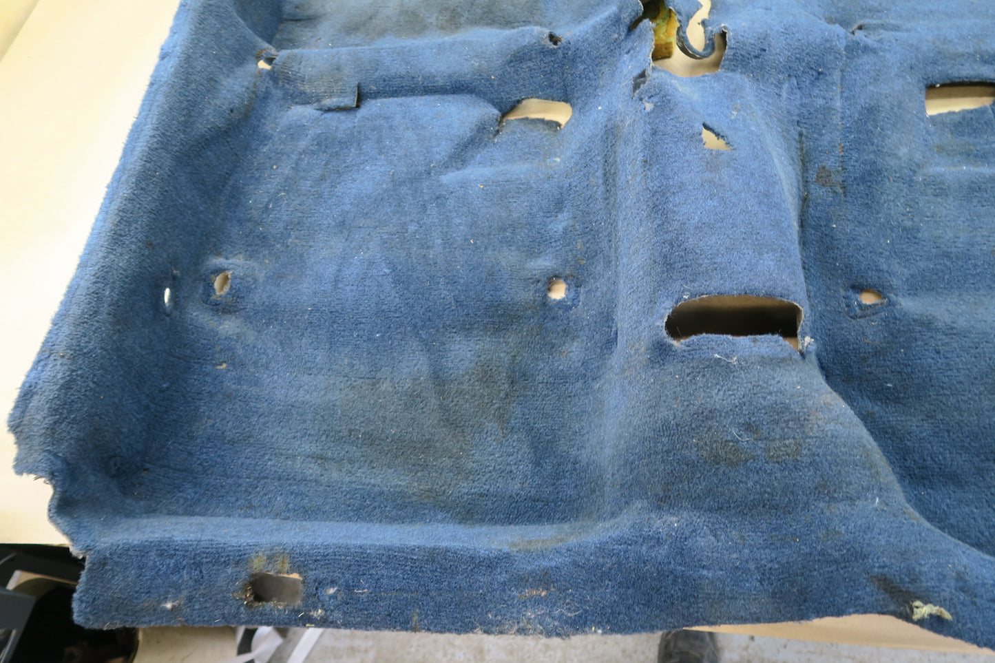 86-92 TOYOTA SUPRA MK3 FLOOR CARPET LINER COVER BLUE OEM