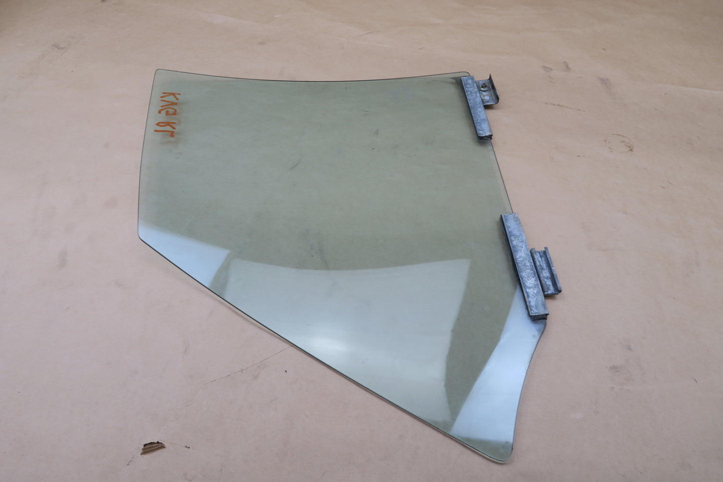 85-93 VW GOLF RABBIT MK1 CABRIOLET REAR LEFT QUARTER WINDOW GLASS OEM