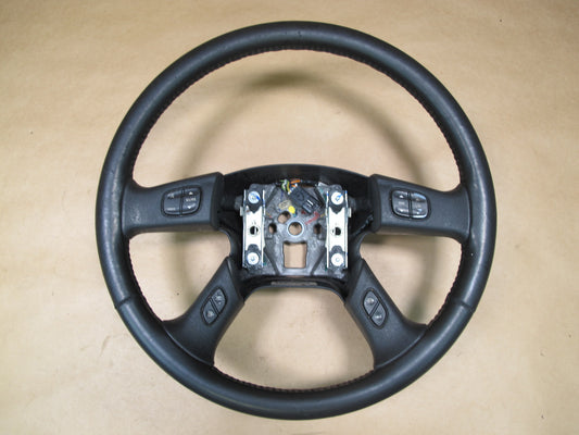 2003-2007 HUMMER H2 MULTI FUNCTION STEERING WHEEL W/ CONTROL SWITCH BLACK