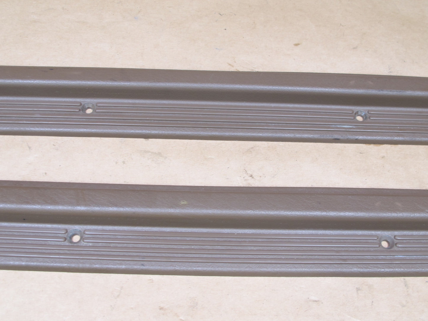 90-96 NISSAN Z32 300ZX COUPE SET OF 2 DOOR SCUFF PLATE SILL TRIM COVER OEM