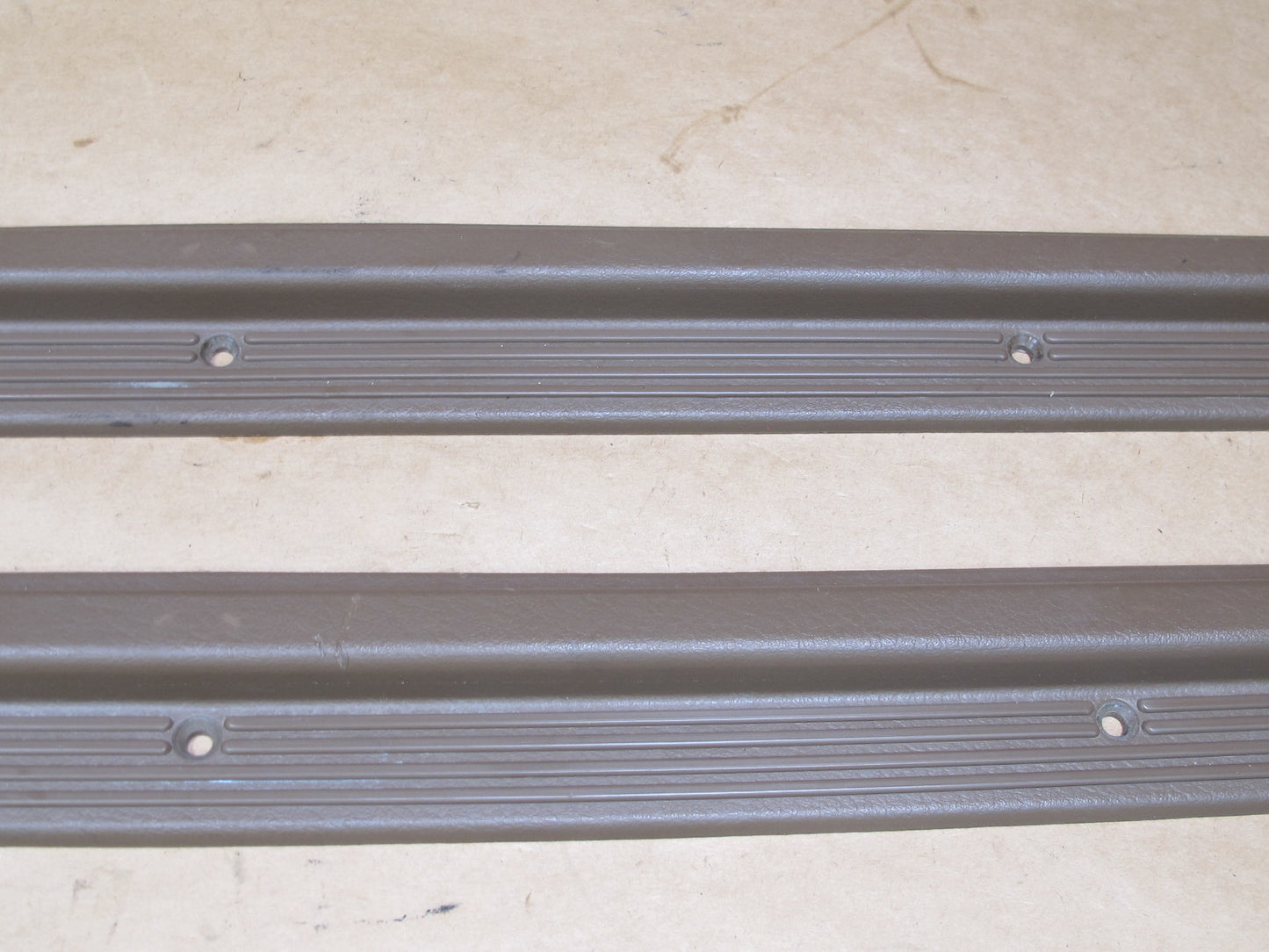 90-96 NISSAN Z32 300ZX COUPE SET OF 2 DOOR SCUFF PLATE SILL TRIM COVER OEM