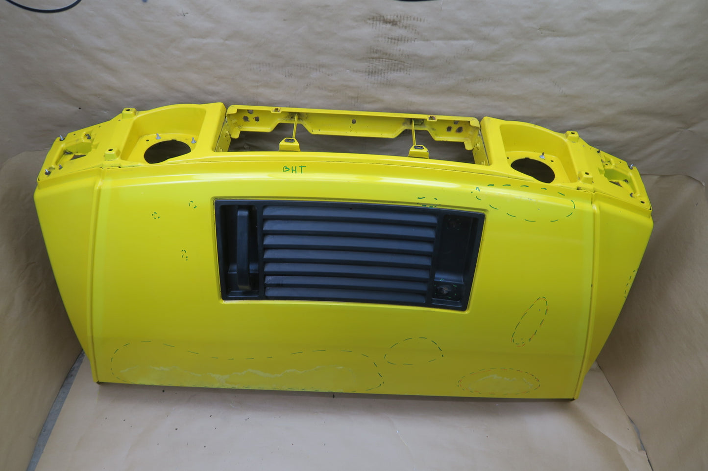 2003-2007 HUMMER H2 FRONT HOOD BONNET COVER PANEL SHELL YELLOW