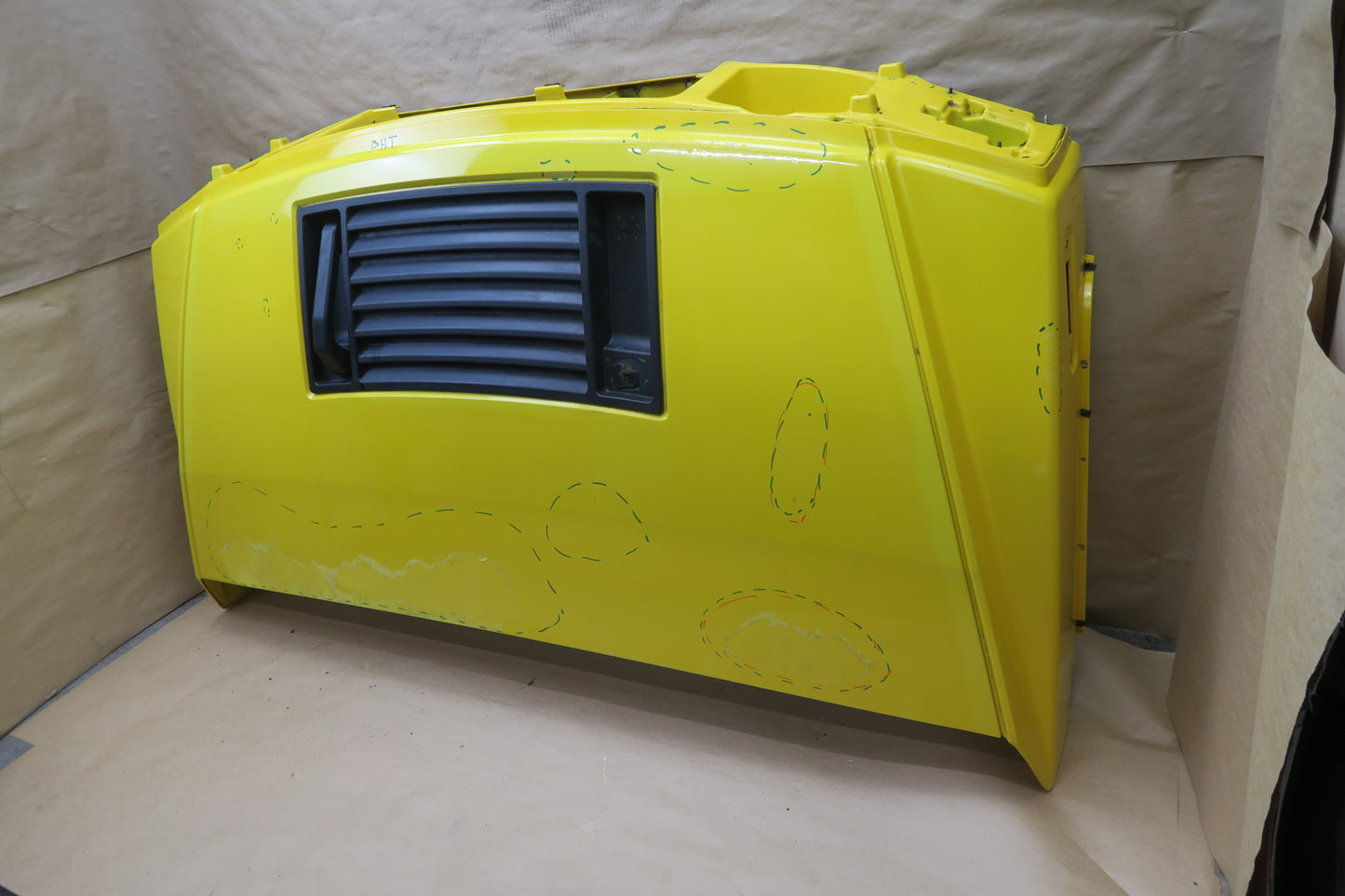 2003-2007 HUMMER H2 FRONT HOOD BONNET COVER PANEL SHELL YELLOW