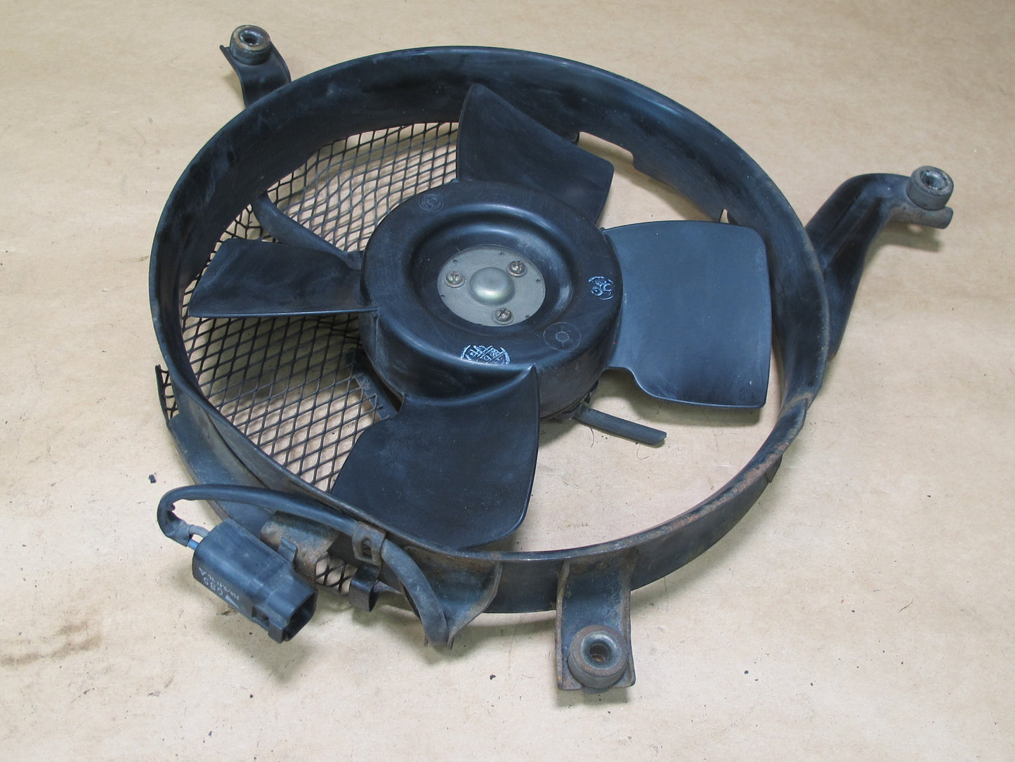 86-88 TOYOTA SUPRA MK3 M/T MANUAL TRANSMISSION COOLING FAN MOTOR OEM