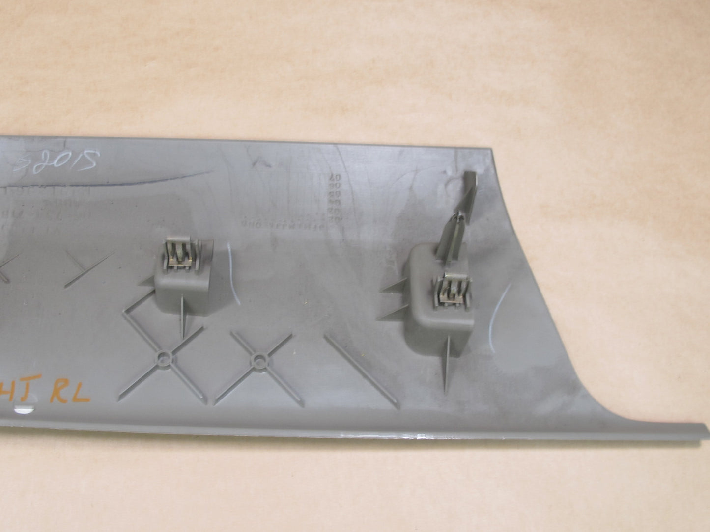 2003-2004 HUMMER H2 REAR RIGHT & LEFT SIDE ROOF INTERIOR WINDOW TRIM COVER SET