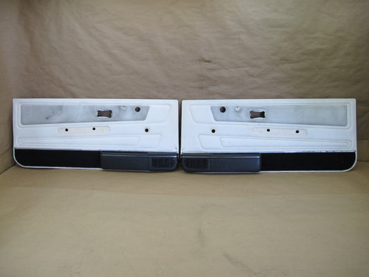 85-93 VW GOLF MK1 CABRIOLET SET OF 2 LEFT & RIGHT DOOR TRIM COVER PANEL OEM