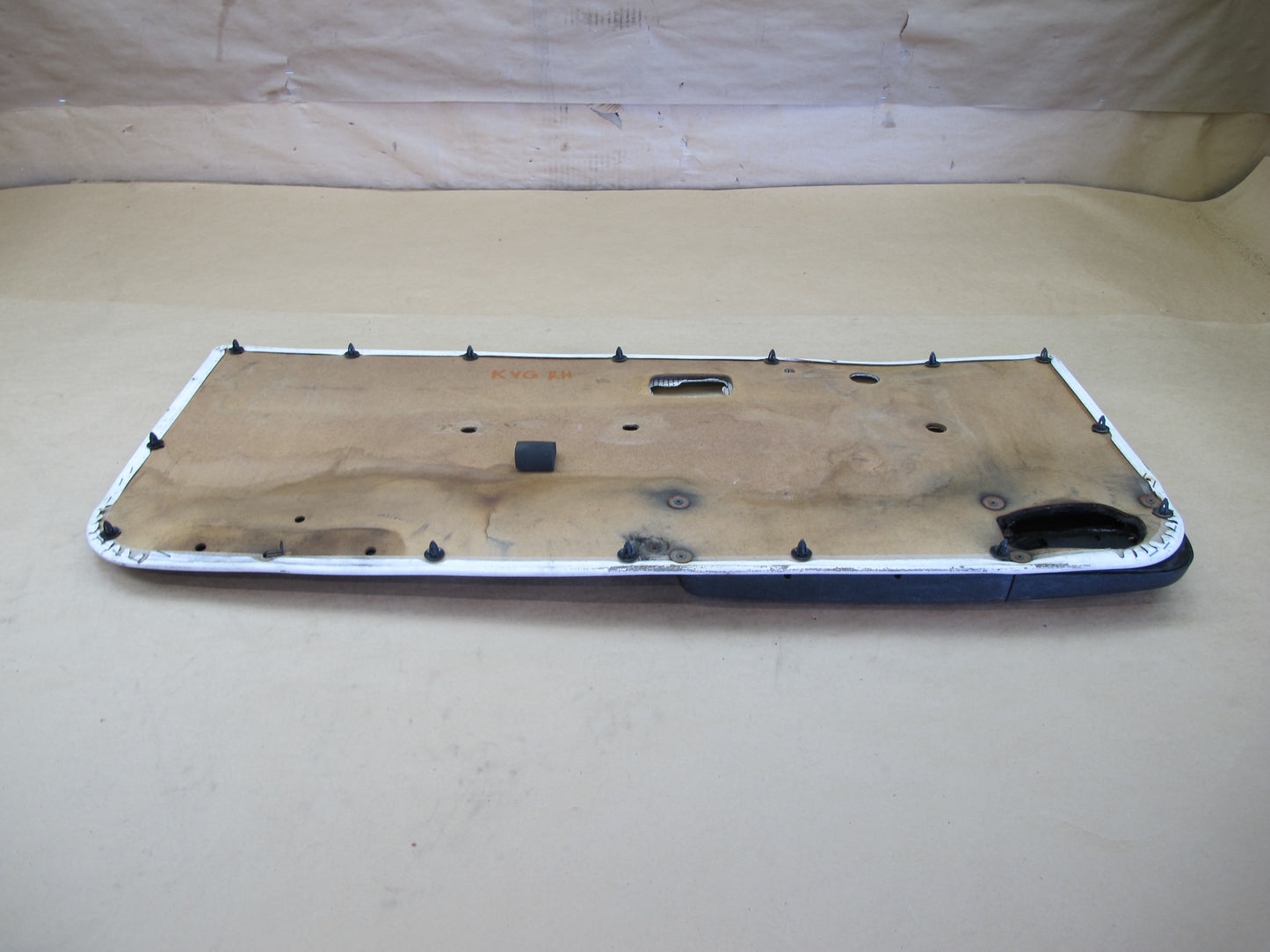 85-93 VW GOLF MK1 CABRIOLET SET OF 2 LEFT & RIGHT DOOR TRIM COVER PANEL OEM