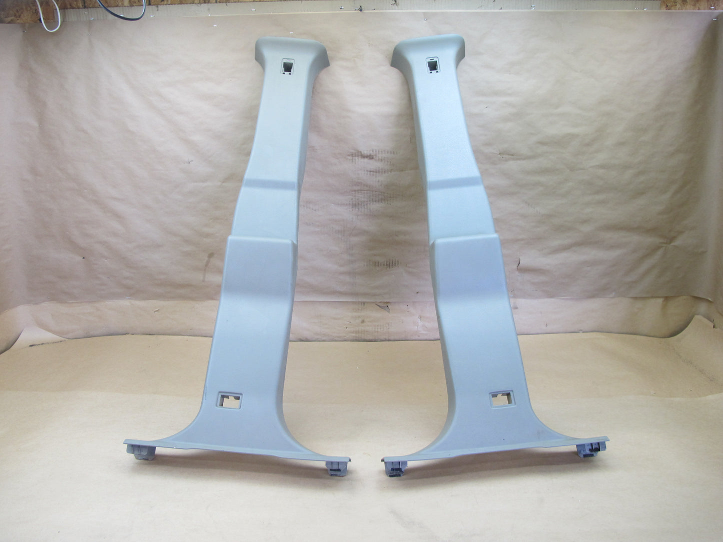 2003-2007 HUMMER H2 RIGHT & LEFT SIDE UPPER LOWER B PILLAR TRIM COVER PANEL SET