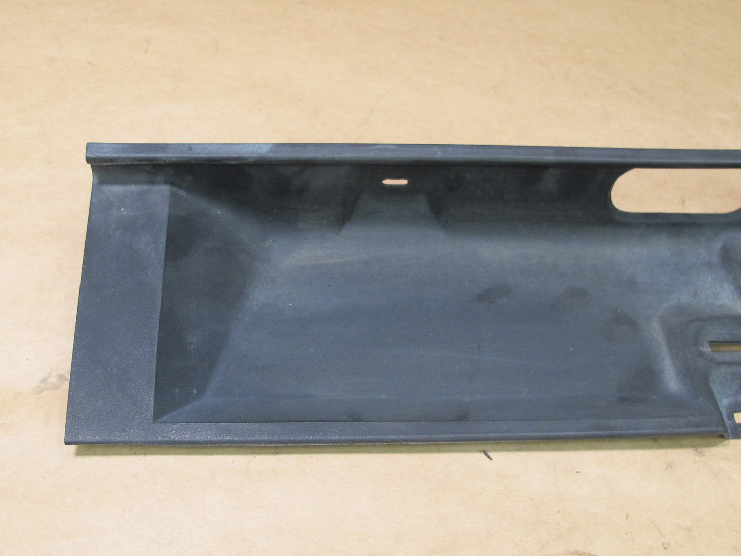 85-93 VOLKSWAGEN VW GOLF MK1 CABRIOLET REAR TRUNK LID LICENSE PLATE PANEL OEM