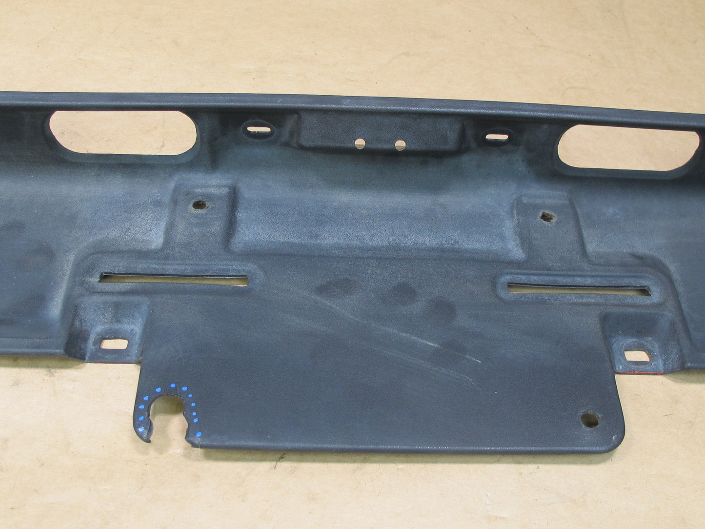 85-93 VOLKSWAGEN VW GOLF MK1 CABRIOLET REAR TRUNK LID LICENSE PLATE PANEL OEM