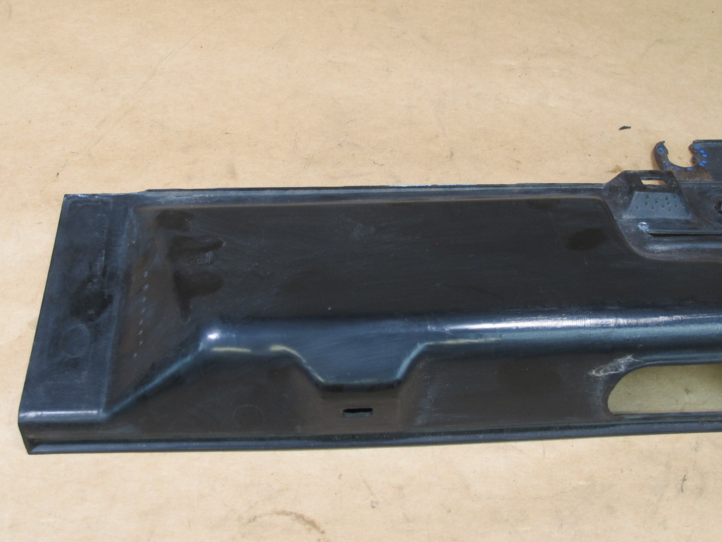 85-93 VOLKSWAGEN VW GOLF MK1 CABRIOLET REAR TRUNK LID LICENSE PLATE PANEL OEM