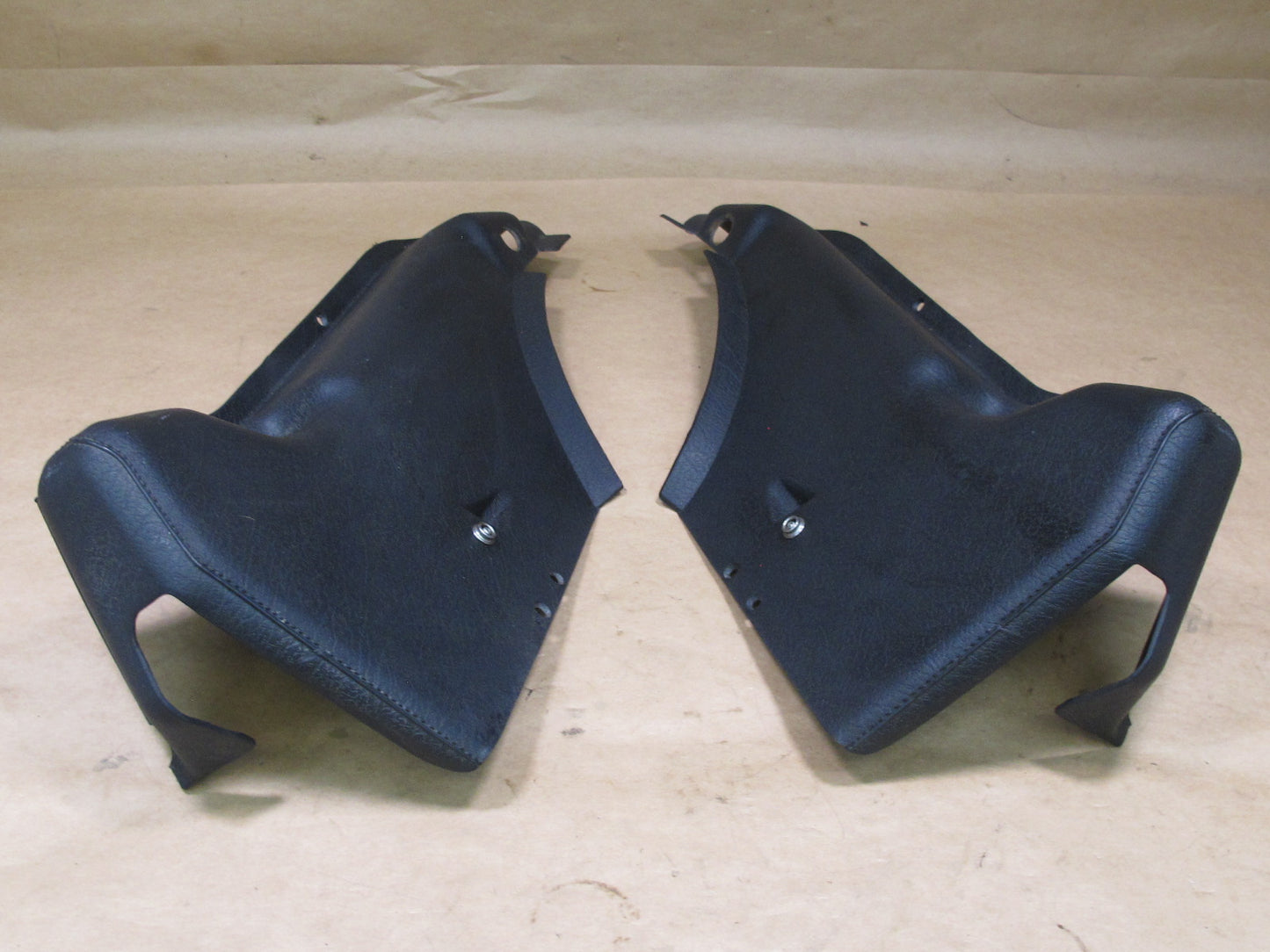 85-93 VW GOLF MK1 CABRIOLET SET OF 2 REAR QUARTER INTERIOR TRIM PANEL OEM