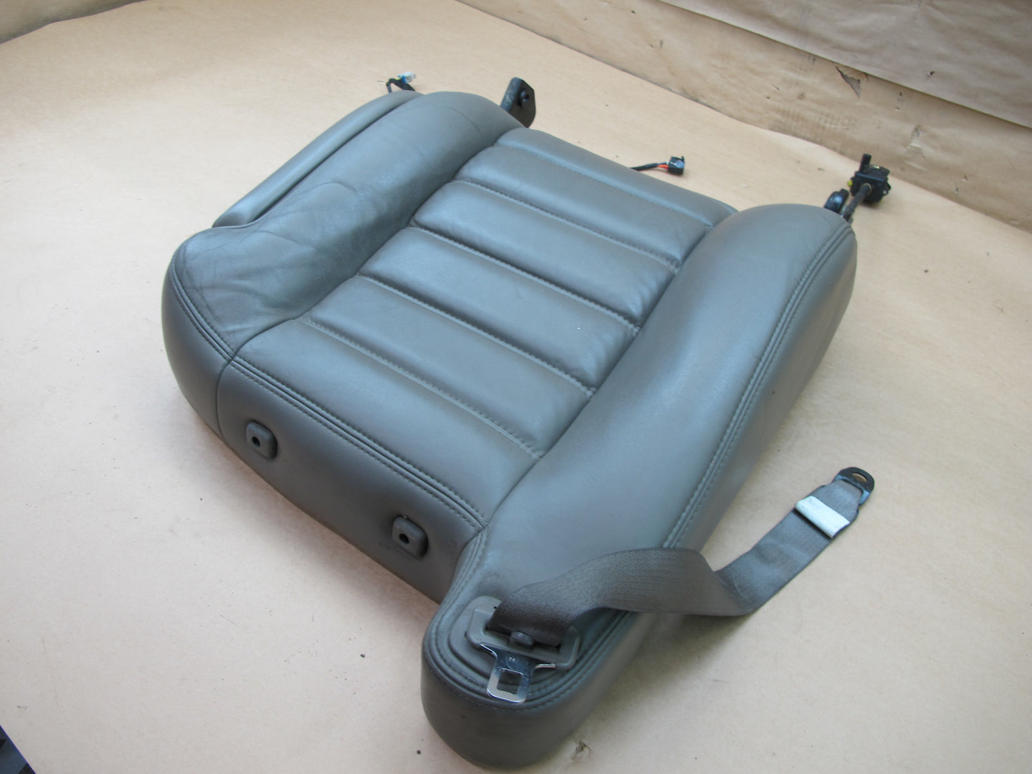 2003-2007 HUMMER H2 FRONT RIGHT PASSENGER SIDE SEAT UPPER CUSHION LEATHER