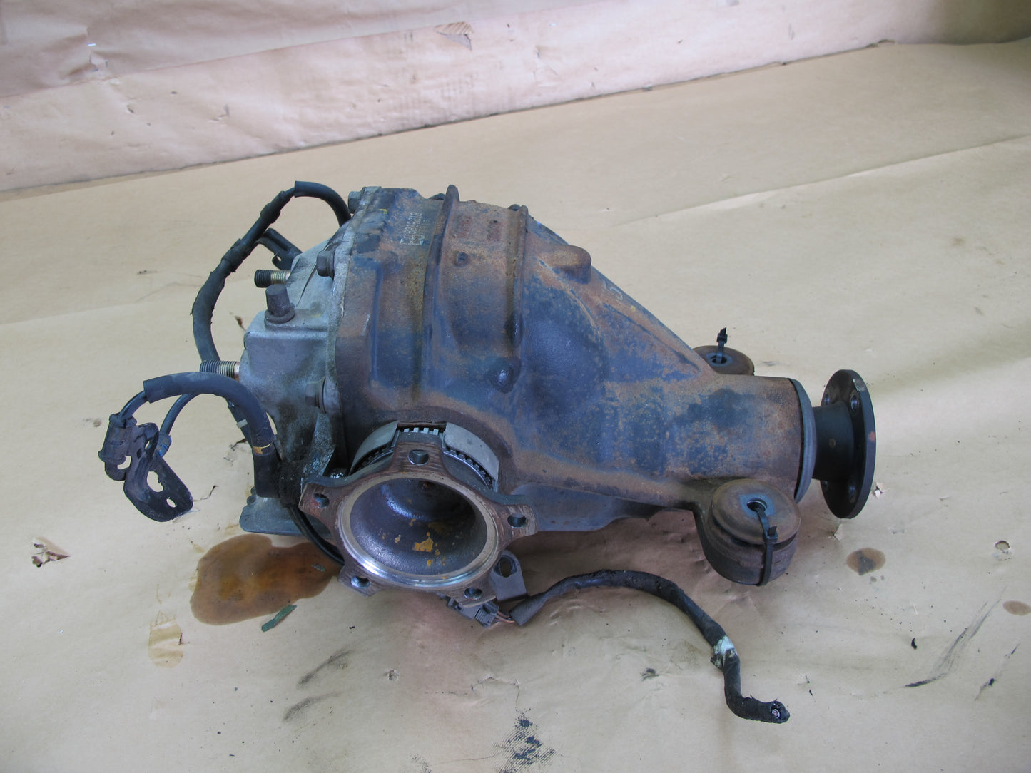 90-96 NISSAN Z32 300ZX MT NON TURBO REAR DIFFERENTIAL CARRIER 4.08 VLSD 64k