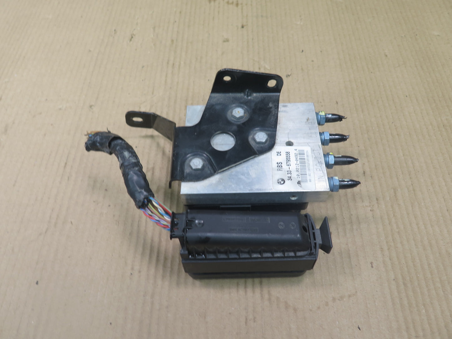 2010-2014 BMW X6 E72 HYBRID ABS SBA CONTROL UNIT MODULE 6795558