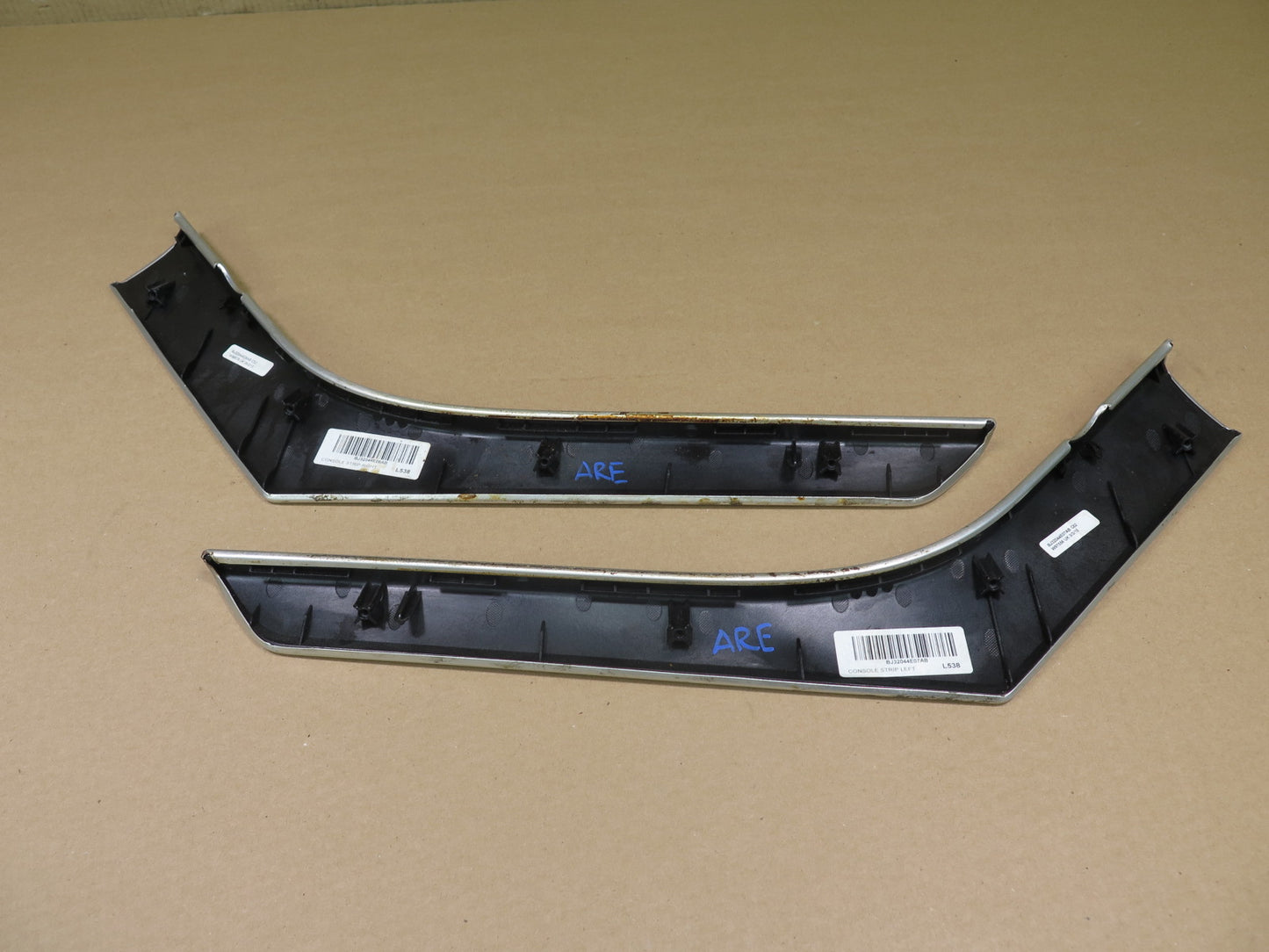 12-17 RANGE ROVER EVOQUE L538 10pcs INTERIOR TRIM BEZEL COVER STRIP SET OEM