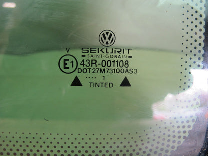 00-03 VW EUROVAN T4 CENTER LEFT MOVABLE SLIDING GLASS WINDOW PANEL OEM