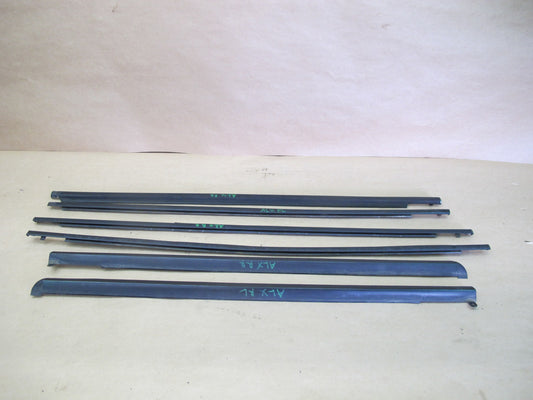 98-07 LEXUS LX470 J100 FRONT & REAR RIGHT LEFT WINDOW WEATHER STRIP MOLDING SET