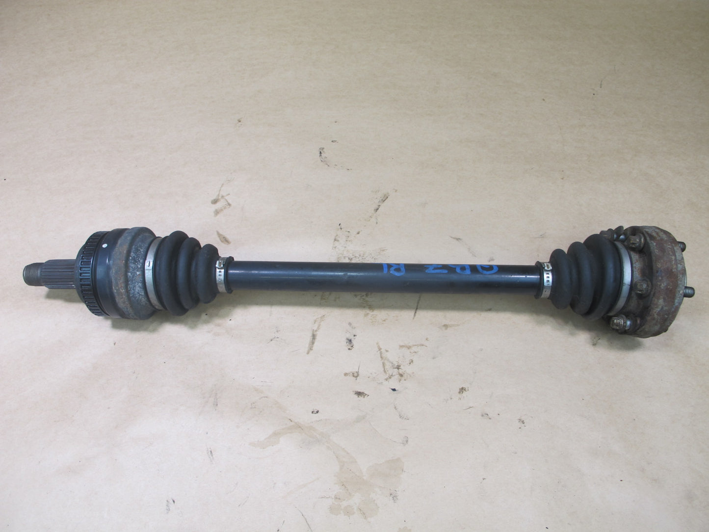 2006 BMW E85 Z4 N52 REAR LEFT SUSPENSION AXLE SHAFT 7563823 OEM