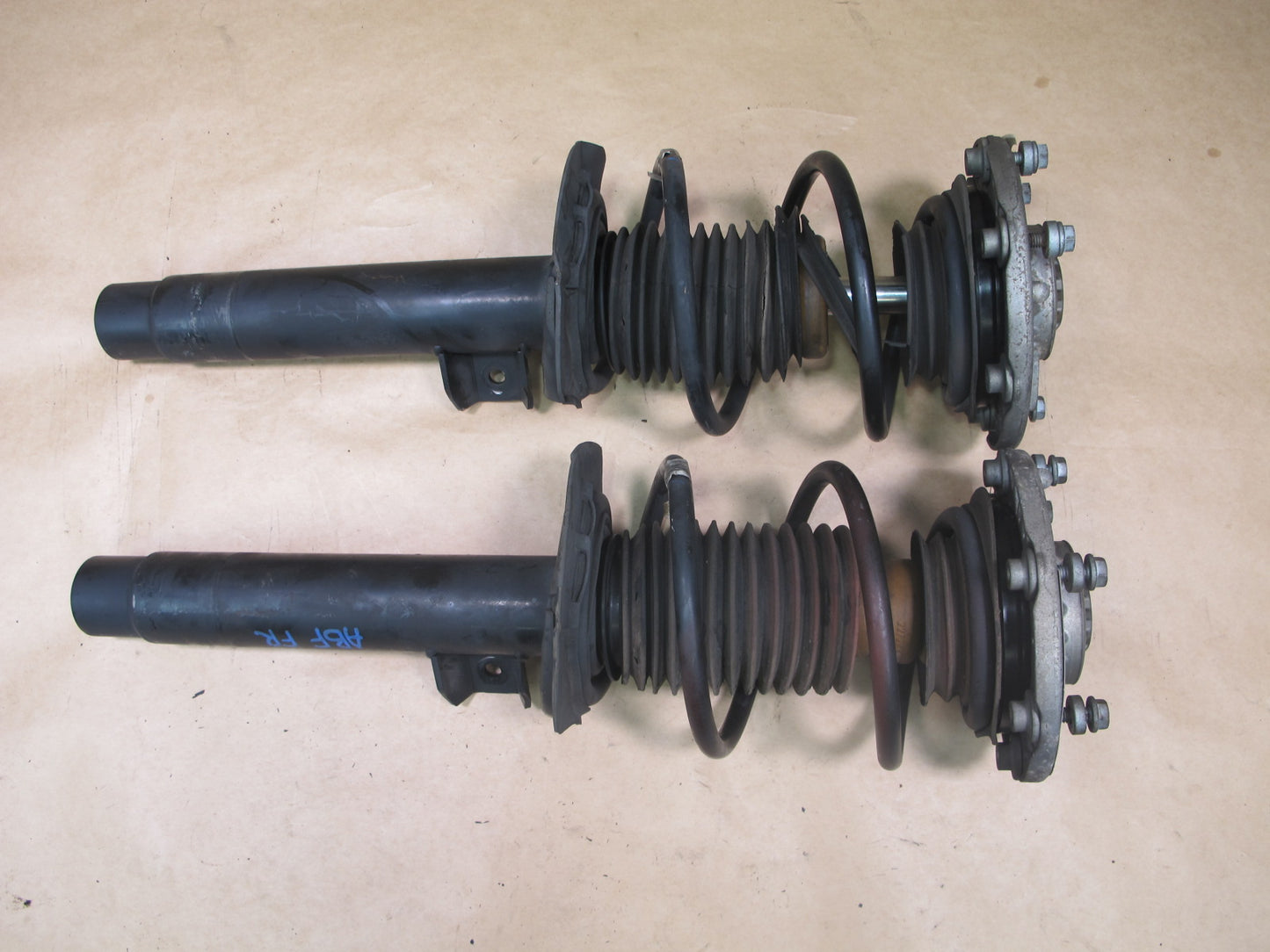 14-15 BMW F33 428i RWD CONVERTIBLE SET OF 2 FRONT STRUT SHOCK ABSORBER OEM