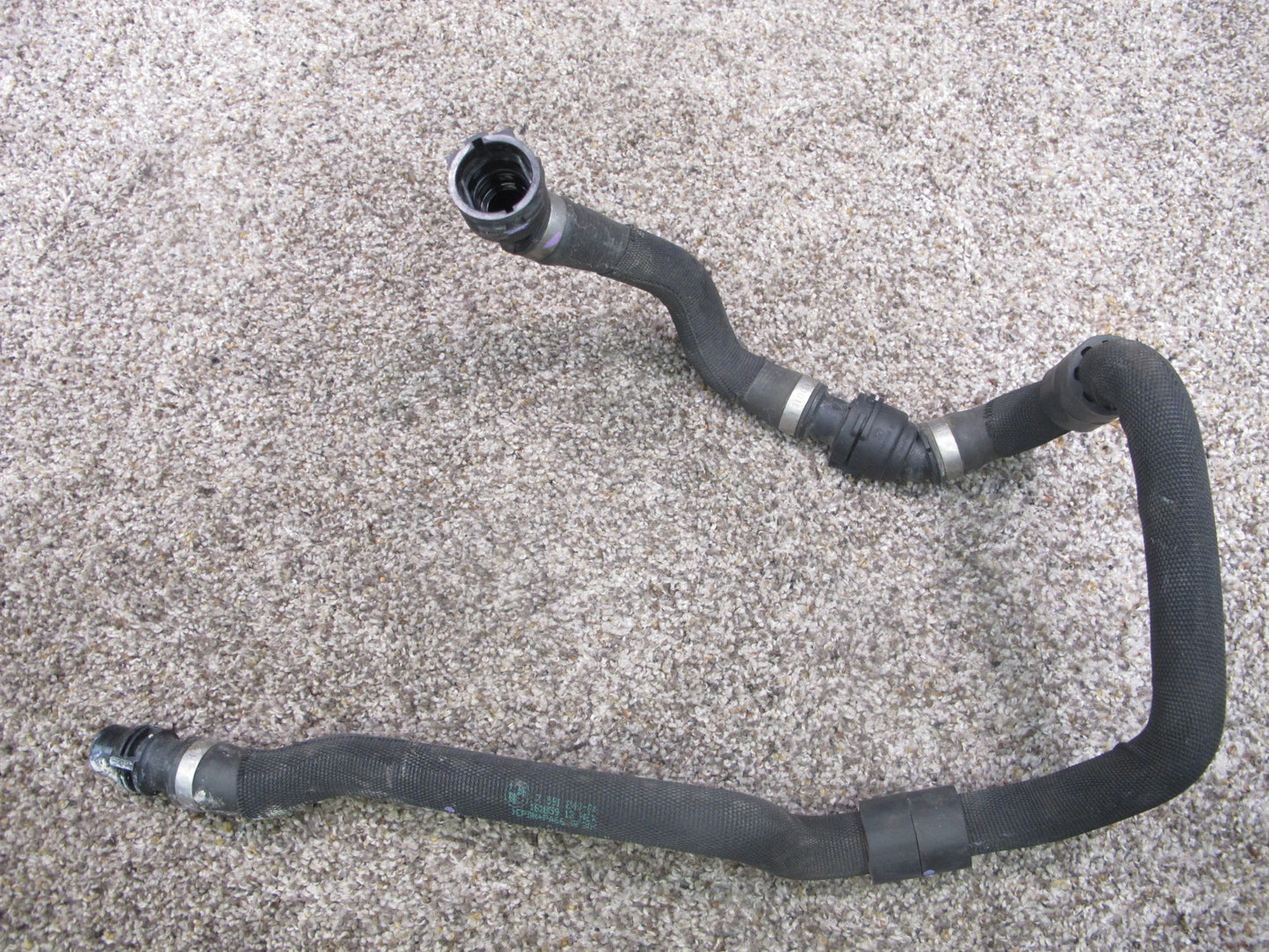 2010-2011 BMW E72 X6 HYBRID N63 ENGINE COOLANT HOSE PIPE LINE SET