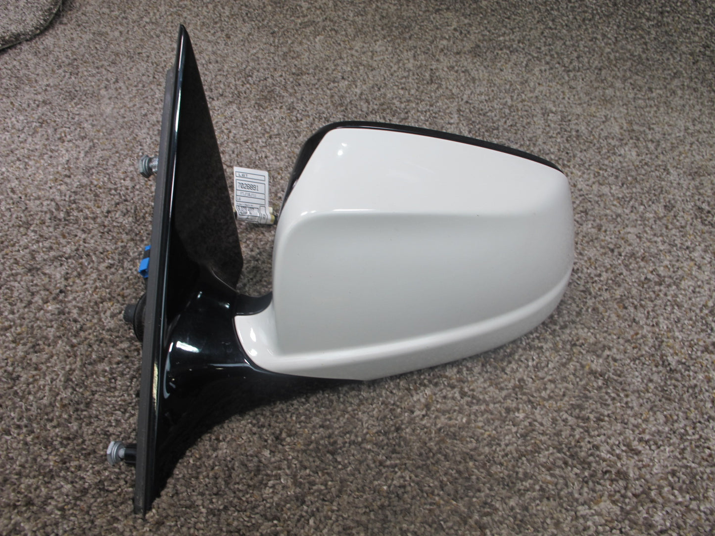 11-13 BMW F10 FRONT LEFT DOOR SIDE VIEW EXTERIOR HEATED AUTO DIP MIRROR OEM