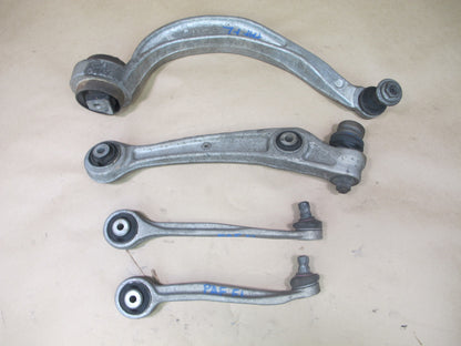 10-16 AUDI B8 A4 S4 A5 S5 AWD SET OF 4 FRONT LEFT UPPER LOWER CONTROL ARM OEM