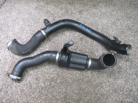 11-16 MINI COOPER S R60 R61 COUNTRYMAN SET OF 2 AIR INTAKE HOSE PIPE LINE OEM