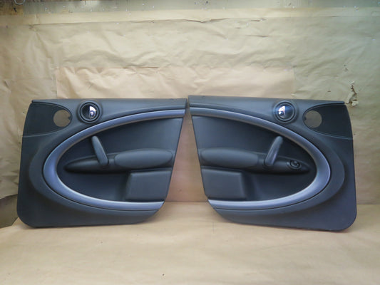 11-12 MINI COOPER S R60 COUNTRYMAN SET OF 2 FRONT DOOR INTERIOR TRIM PANEL OEM