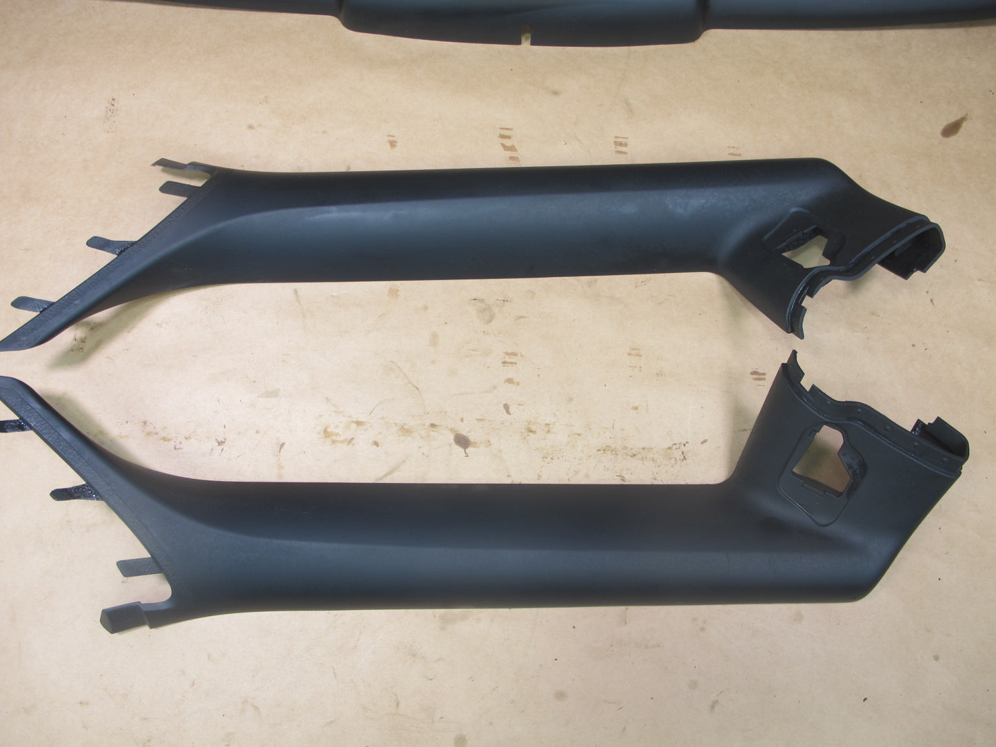 09-16 BMW E89 Z4 SET OF 3 FRONT HEADLINER A PILLAR TRIM COVER PANEL OEM