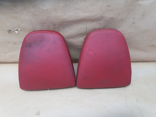 09-16 BMW E89 Z4 SET OF 2 FRONT LEFT & RIGHT SPORT LEATHER HEADREST OEM