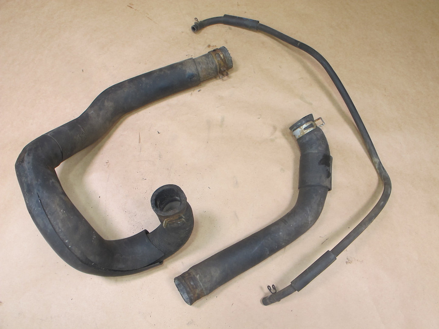 86-92 TOYOTA SUPRA MK3 ENGINE RADIATOR COOLING HOSE PIPE LINE SET OEM