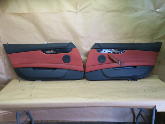 09-16 BMW E89 Z4 SET OF 2 LEFT & RIGHT DOOR TRIM COVER PANEL OEM