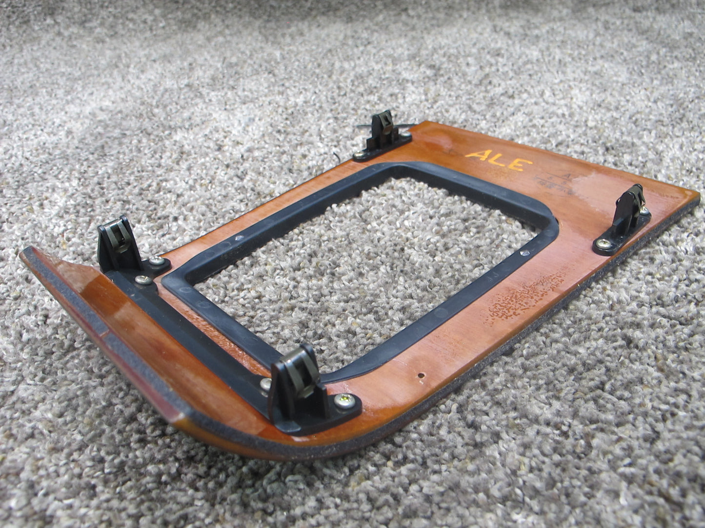 92-96 LEXUS ES300 AUTOMATIC SHIFTER CONSOLE BEZEL TRIM SURROUND WOOD GRAIN OEM