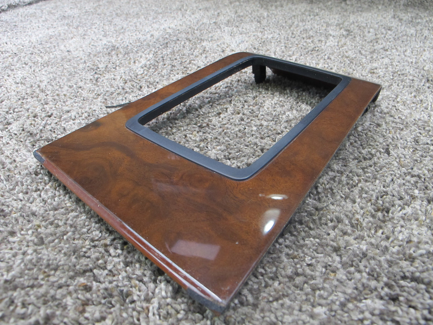 92-96 LEXUS ES300 AUTOMATIC SHIFTER CONSOLE BEZEL TRIM SURROUND WOOD GRAIN OEM