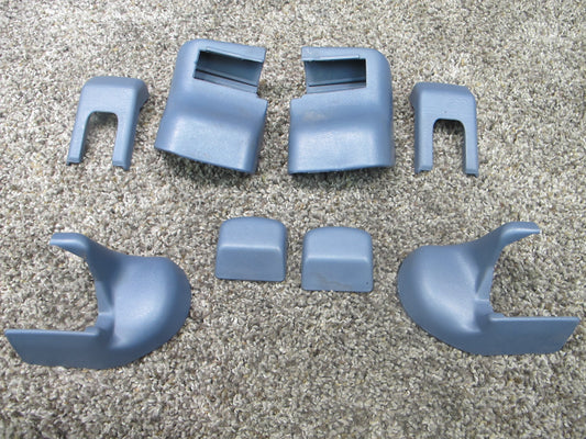 92-96 LEXUS ES300 FRONT RIGHT & LEFT SEAT TRACK RAIL TRIM COVER SET 8PCS OEM