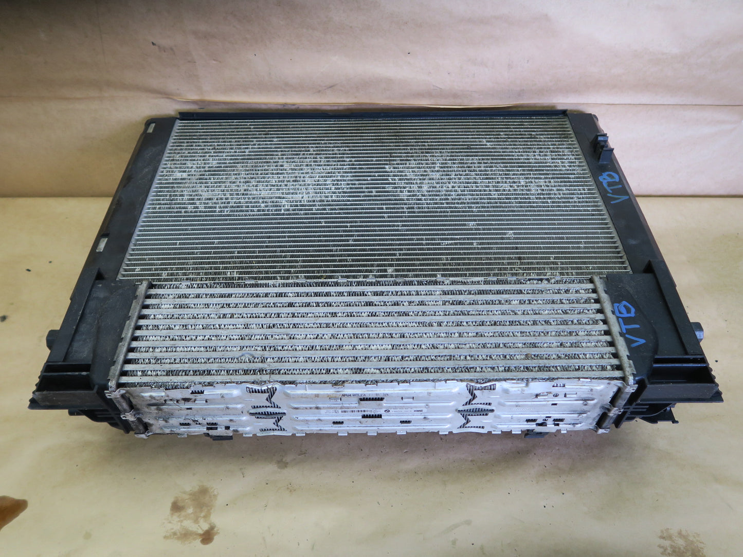 14-18 BMW F30 F32 F33 F36 N47 N57 DIESEL RADIATOR A/C CONDENSER OIL COOLER OEM