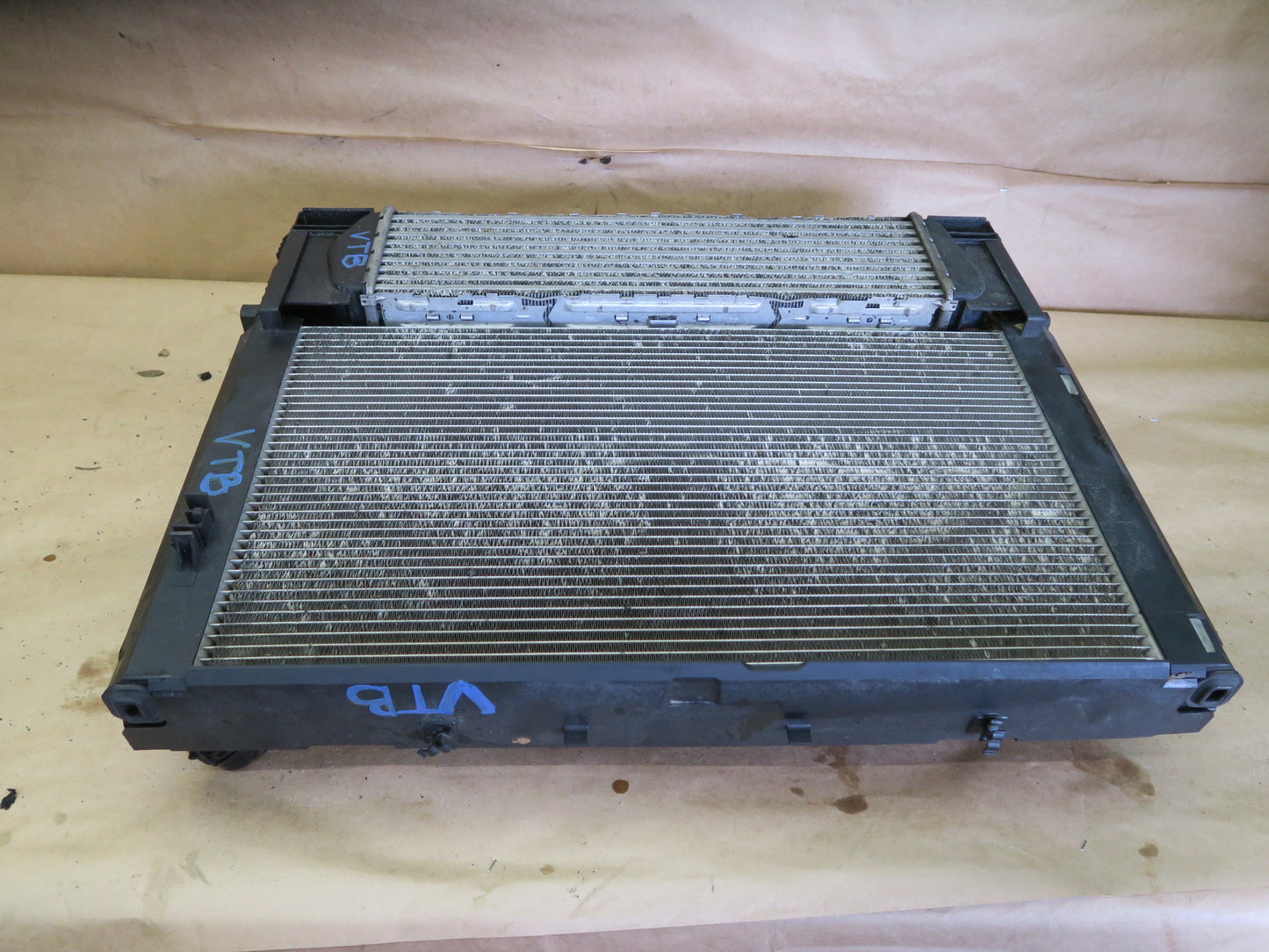 14-18 BMW F30 F32 F33 F36 N47 N57 DIESEL RADIATOR A/C CONDENSER OIL COOLER OEM