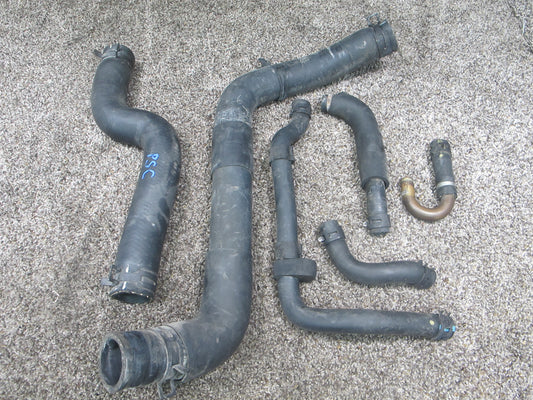 92-96 LEXUS UZZ30 SC400 1UZFE SET OF 6 ENGINE COOLANT HOSE PIPE LINE OEM