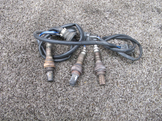 97-00 LEXUS JZZ31 SC300 2JZGE SET OF 3 OXYGEN O2 LAMBDA EXHAUST SENSOR OEM