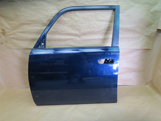 04-06 TOYOTA SCION XB FRONT LEFT DRIVER SIDE DOOR SHELL PANEL ASSEMBLY BLUE OEM