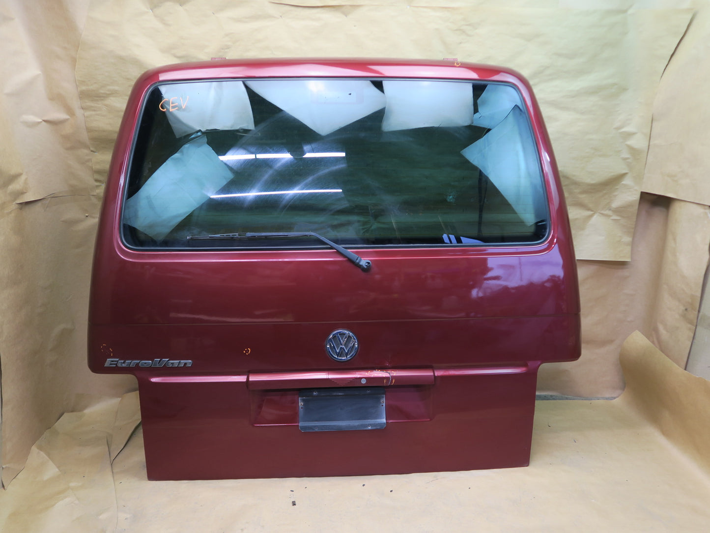 99-03 VW EUROVAN T4 REAR TRUNK LID TAILGATE LIFTGATE SHELL PANEL W GLASS OEM