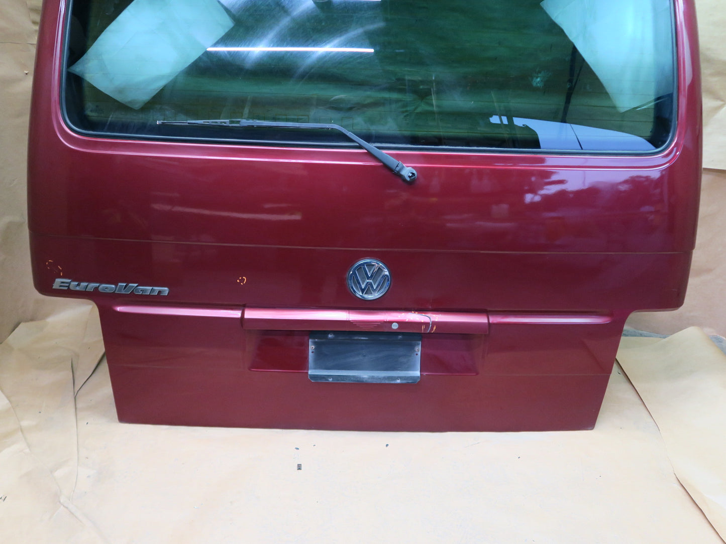 99-03 VW EUROVAN T4 REAR TRUNK LID TAILGATE LIFTGATE SHELL PANEL W GLASS OEM