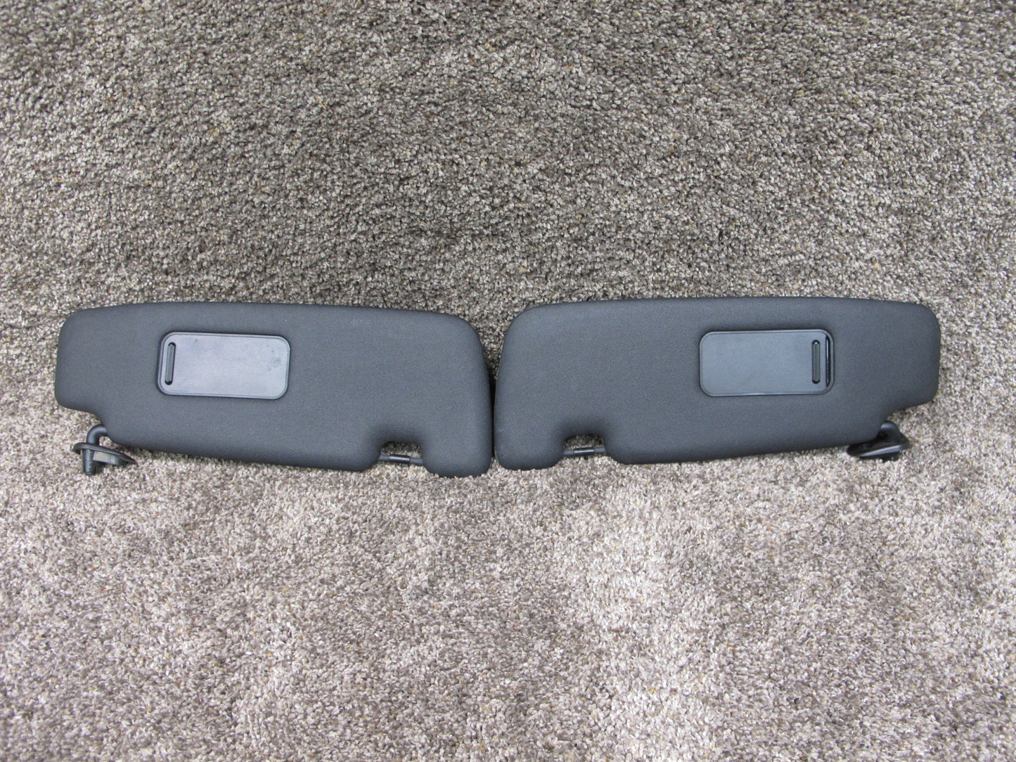 07-15 MINI COOPER S R57 CONVERTIBLE SET OF 2 FRONT LEFT & RIGHT SUN VISOR OEM