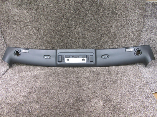 06-10 BMW E64 CONVERTIBLE FRONT HEADLINER TRIM COVER PANEL W DOME LIGHT OEM