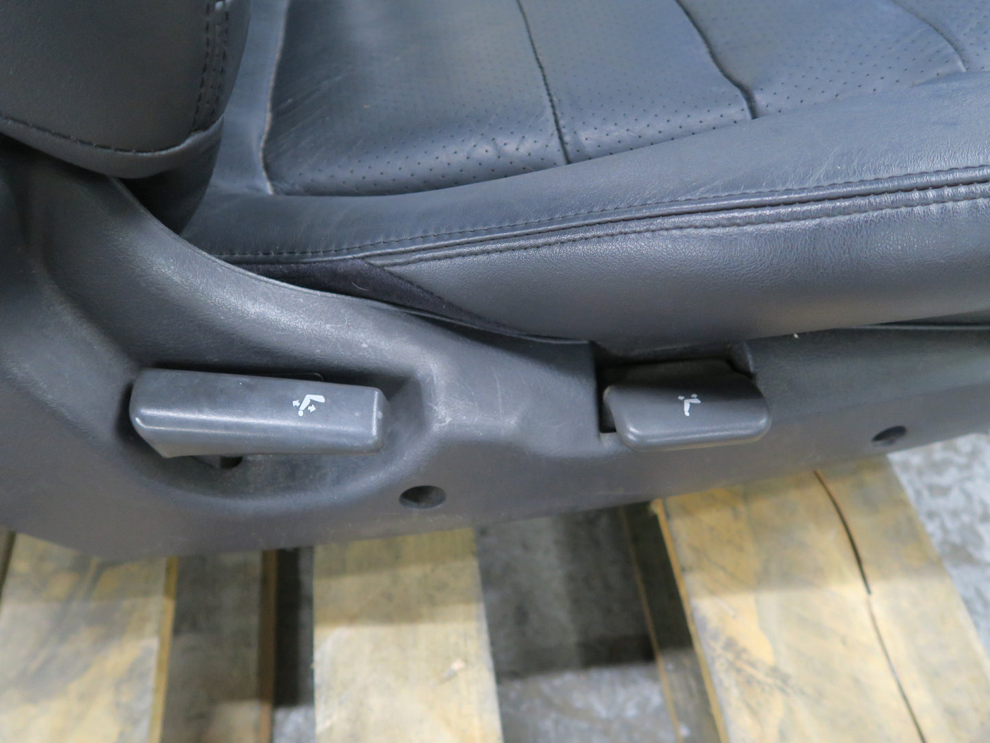 1991-1996 DODGE STEALTH R/T FRONT & REAR LEFT RIGHT SIDE LEATHER SEAT BLACK SET