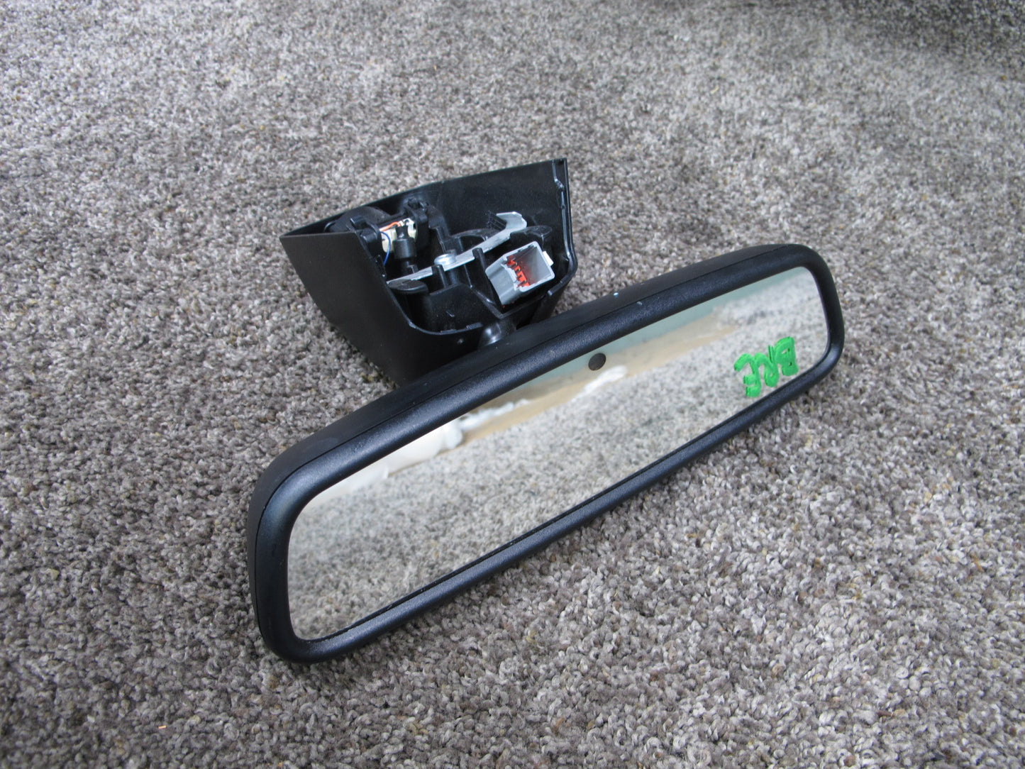 14-15 RANGE ROVER EVOQUE L538 AUTO DIM INTERIOR REAR VIEW MIRROR LANE HOMELINK