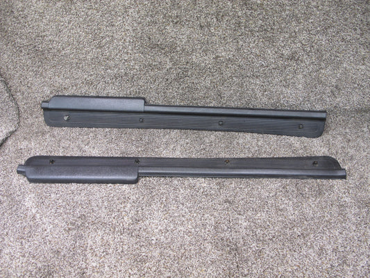 1991-1996 DODGE STEALTH LEFT RIGHT DOOR SCUFF SILL PLATE TRIM COVER SET OF 2
